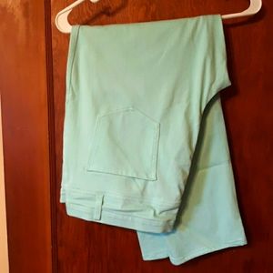 Faded Glory plus size mint colored jeggings